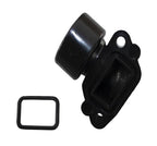 Flange Bomba Água Clio Kangoo Twingo 1.0 8v 16V Bocal Maior - Paraiso das Mangueiras