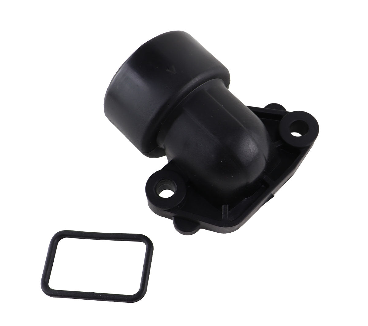 Flange Bomba De Água Clio Kangoo Twingo 1.0 8v Bocal Maior - Paraiso das Mangueiras Imagem principal do produto