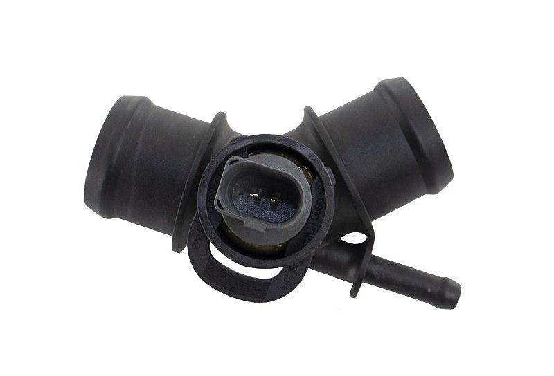 Flange Conexão Fluxo Golf Bora Audi A3 com sensor Original - Paraiso das Mangueiras
