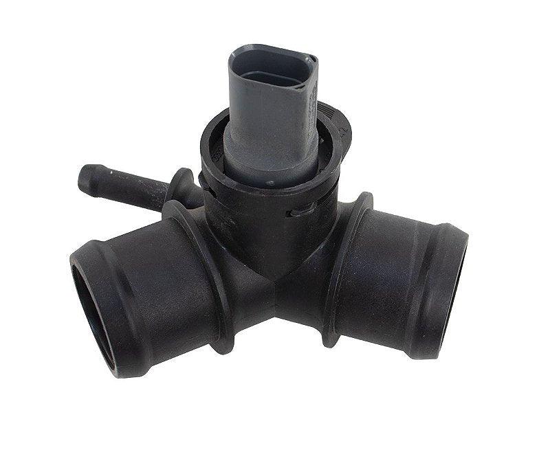Flange Conexão Fluxo Golf Bora Audi A3 com sensor Original - Paraiso das Mangueiras