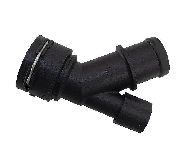 Flange Conexão Mangueira Inferior Radiador Golf Polo Fox - Paraiso das Mangueiras
