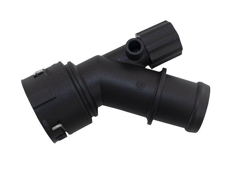 Flange Conexão Mangueira Inferior Radiador Golf Polo Fox - Paraiso das Mangueiras