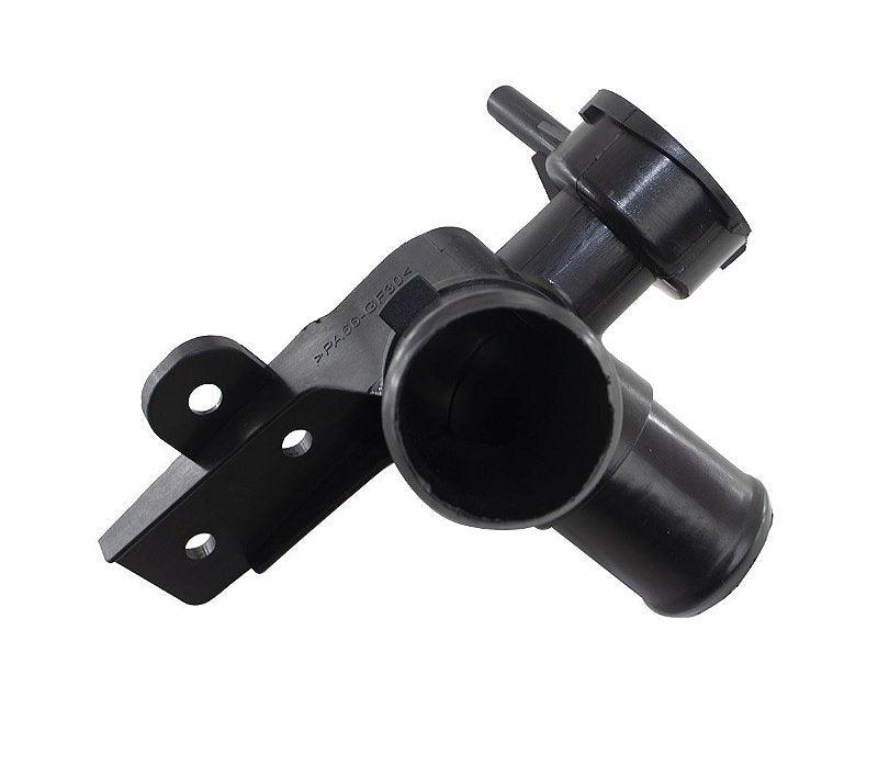Flange Conexão Radiador Hb20 1.6 16v 2012/... Flex S/ Tampa - Paraiso das Mangueiras Imagem principal do produto