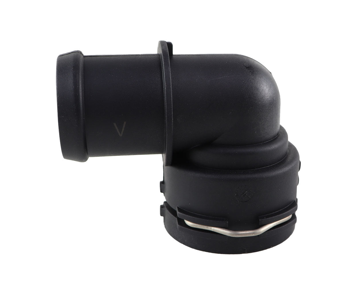 Flange Conexão Radiador Tiguan 2.0 Tsi 2008/2017 5n0122291c - Paraiso das Mangueiras