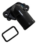 Flange Cotovelo Válvula Termostática Logan Kangoo Clio 1.0 - Paraiso das Mangueiras