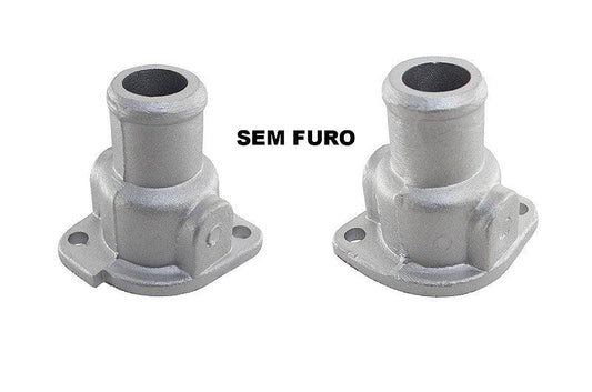 Flange Entrada Cabeçote Ar Quente Gol Logus Parati S/Furo - Paraiso das Mangueiras