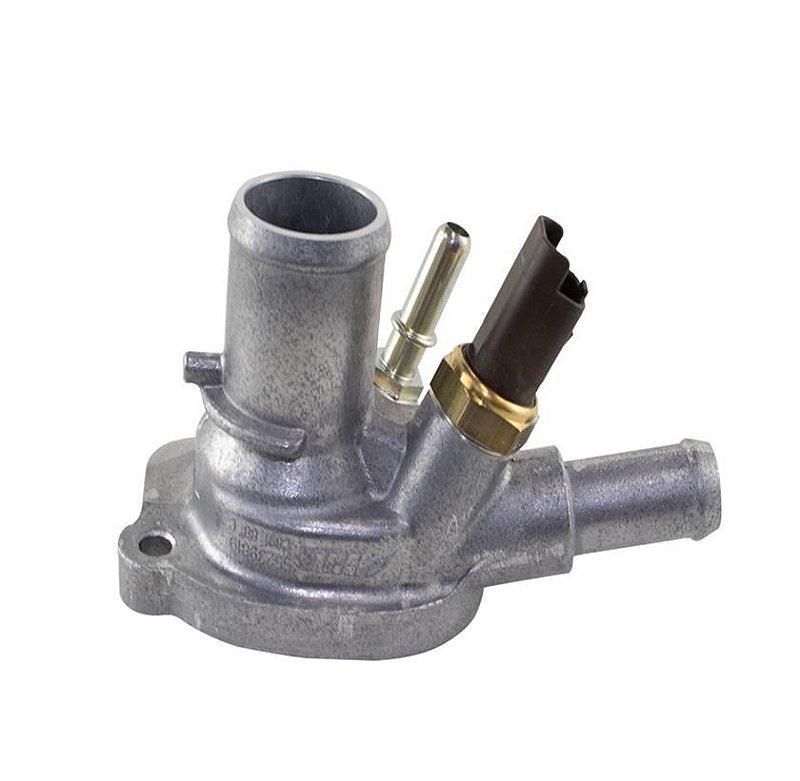 Flange Válvula Termostática Grand Siena 1.4 MPI 55202176 Imagem secundária do produto