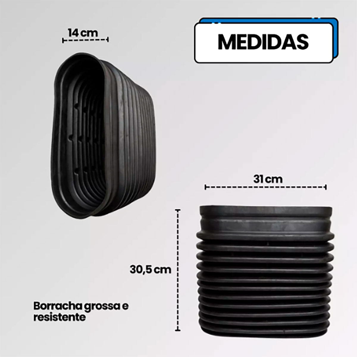Fole Sanfona Ligação Filtro De Ar Caminhão Vw Constellation Imagem secundária do produto