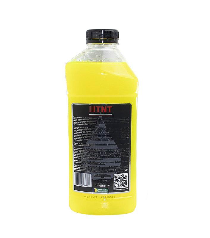 Kit 12 Un Aditivo Radiador Tnt Concentrado Amarelo Orgânico - Paraiso das Mangueiras