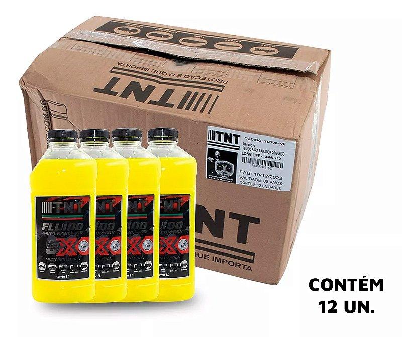 Kit 12 Un Aditivo Radiador Tnt Concentrado Amarelo Orgânico Imagem secundária do produto