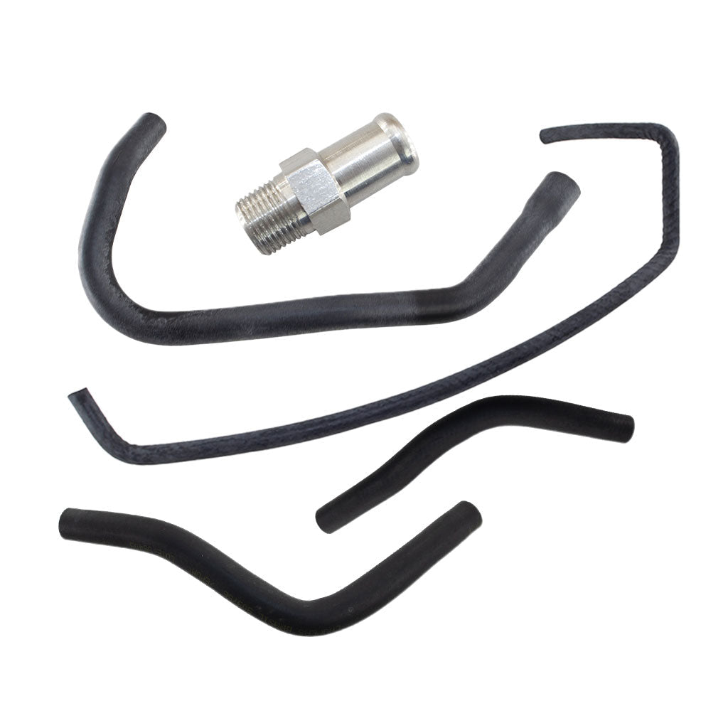 Kit 4 Mangueiras + Conexão Bloco Fiesta Ecosport 1.0 8v 9S658K276AA
