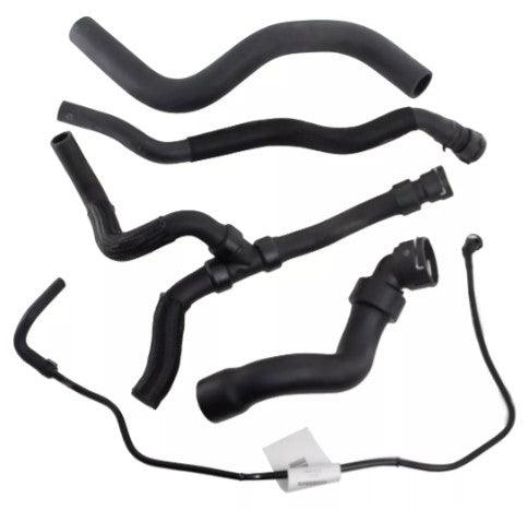 Kit 5 Mangueiras De Agua Do Radiador Cruze 1.8 16v 2012 2016 - Paraiso das Mangueiras
