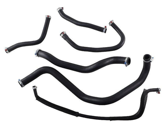 Kit 6 Mangueira Radiador Ar Quente Fiesta Zetec 1.6 1.0 Flex - Paraiso das Mangueiras