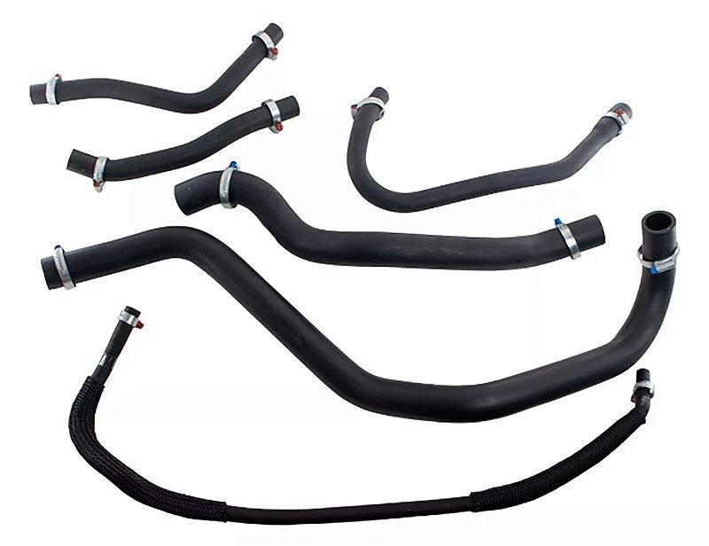 Kit 6 Mangueira Radiador Ar Quente Fiesta Zetec 1.6 1ª Linha - Paraiso das Mangueiras