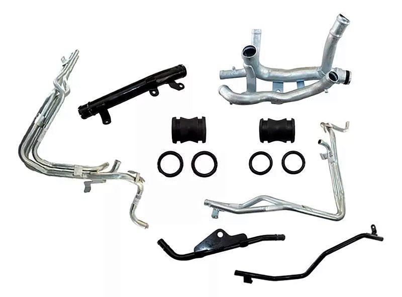 Kit Completo Mangueiras E Tubos Agua Amarok Biturbo 2.0 16v - Paraiso das Mangueiras