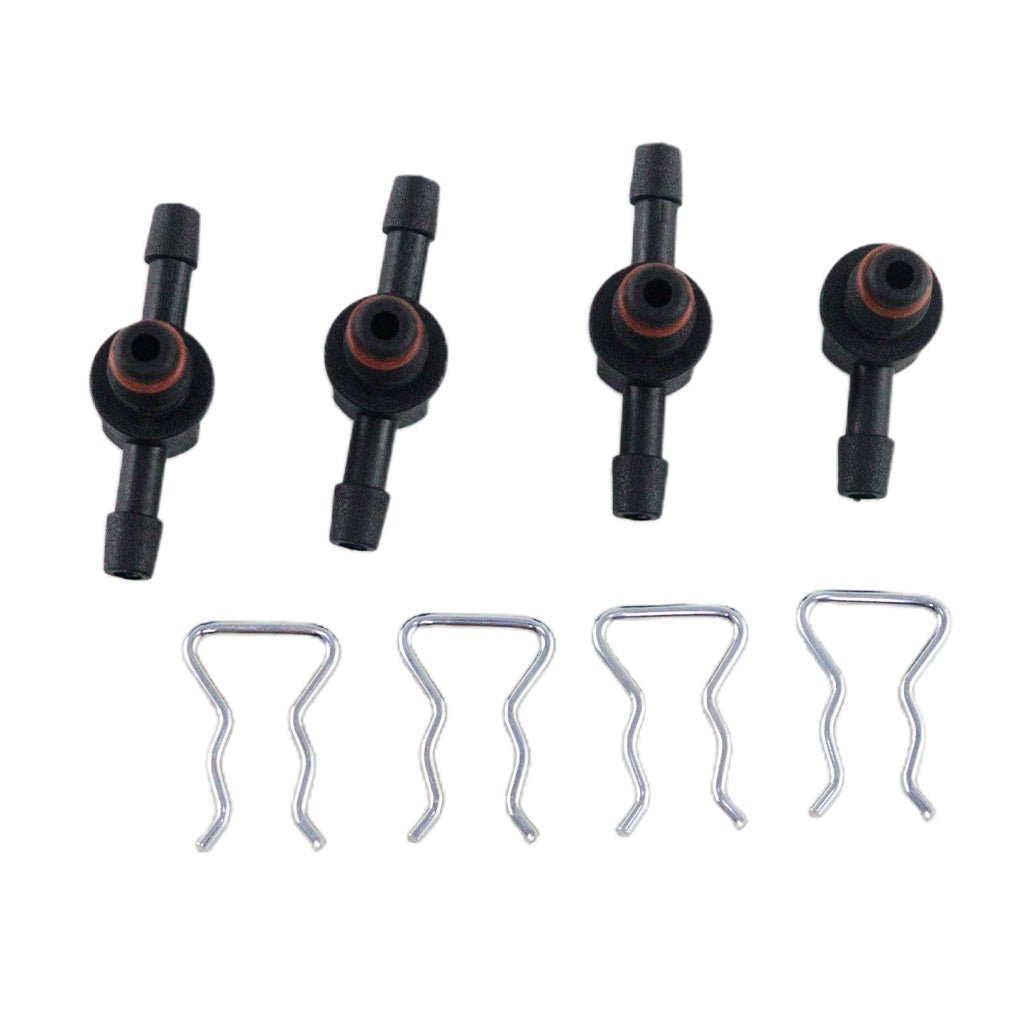 Kit Conector Trava Mangueira Bico Injetor Retorno S10 Blazer