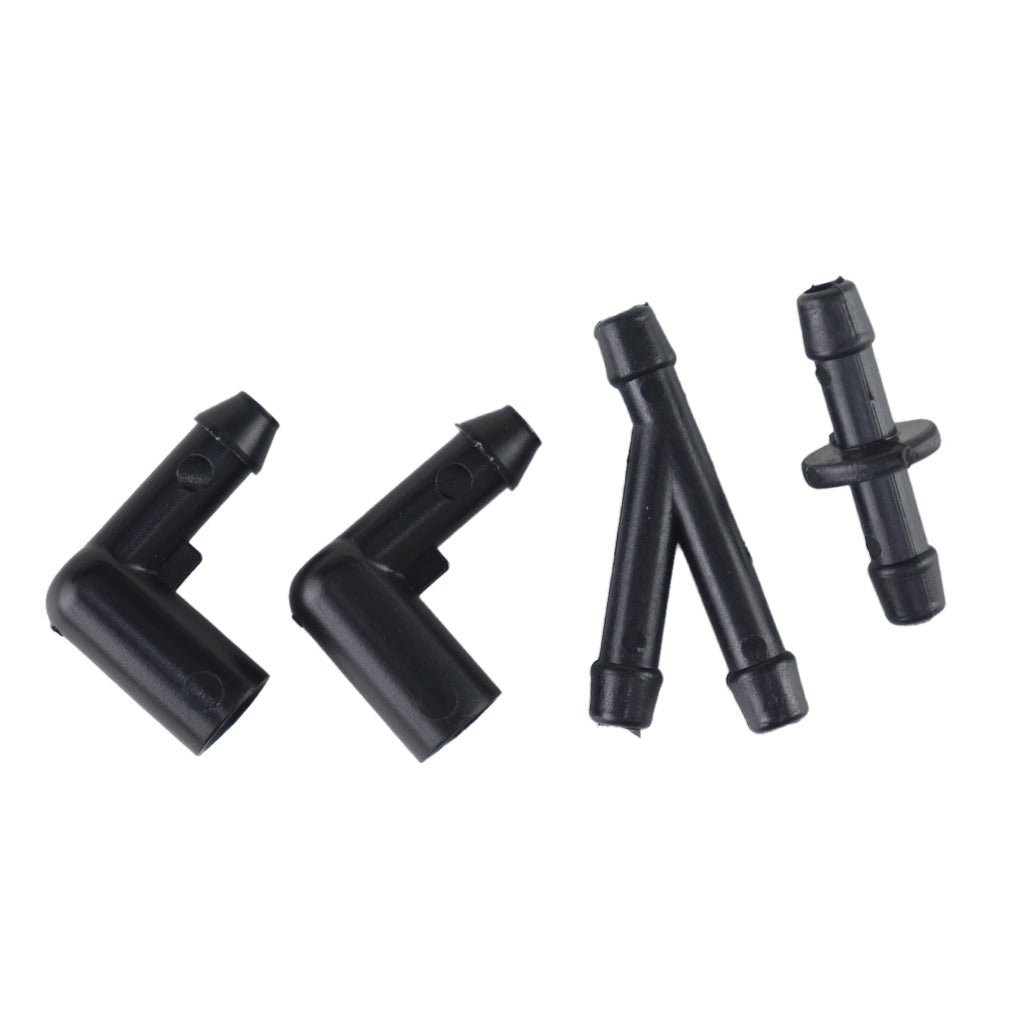 Kit Conectores Mangueira Parabrisa Vokswagen 6mm 4 Unidades