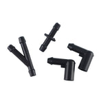 Kit Conectores Mangueira Parabrisa Vokswagen 6mm 4 Unidades