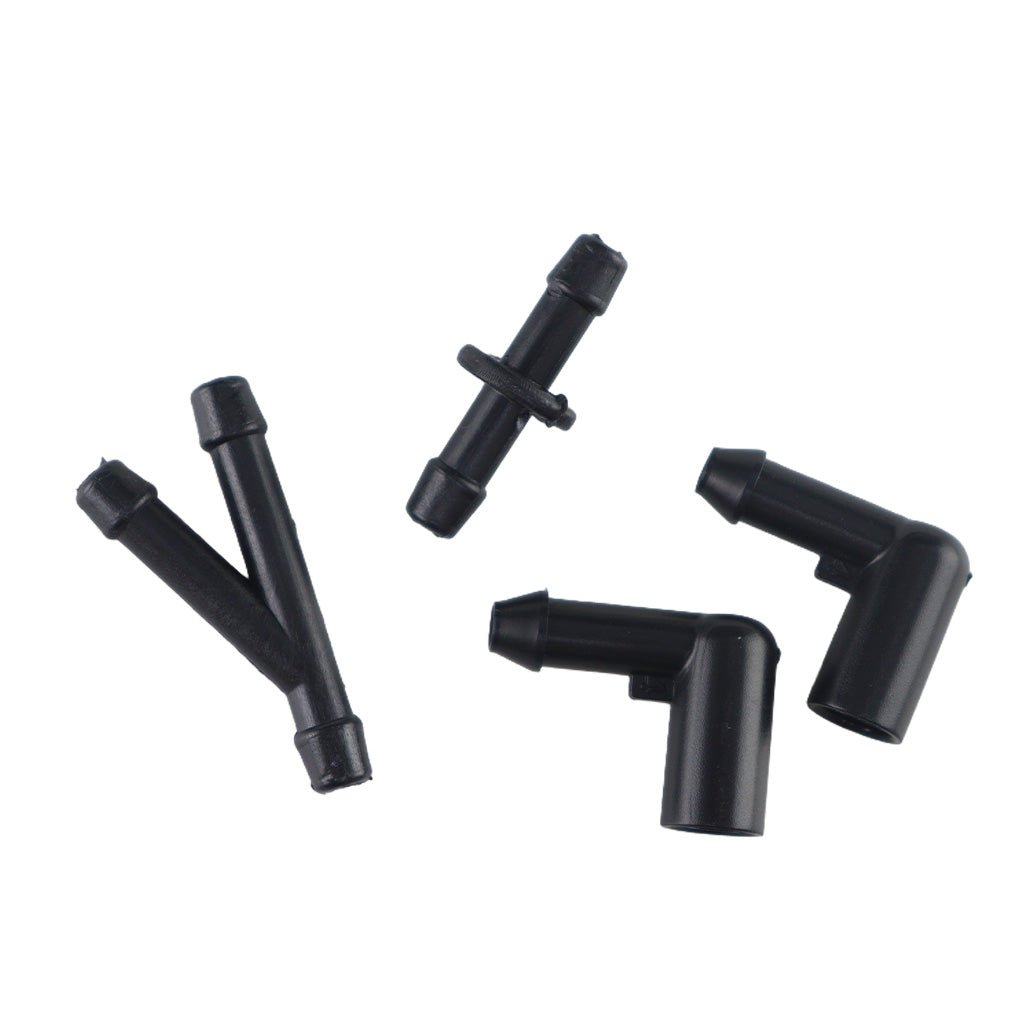 Kit Conectores Mangueira Parabrisa Vokswagen 6mm 4 Unidades