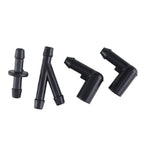 Kit Conectores Mangueira Parabrisa Vokswagen 6mm 4 Unidades