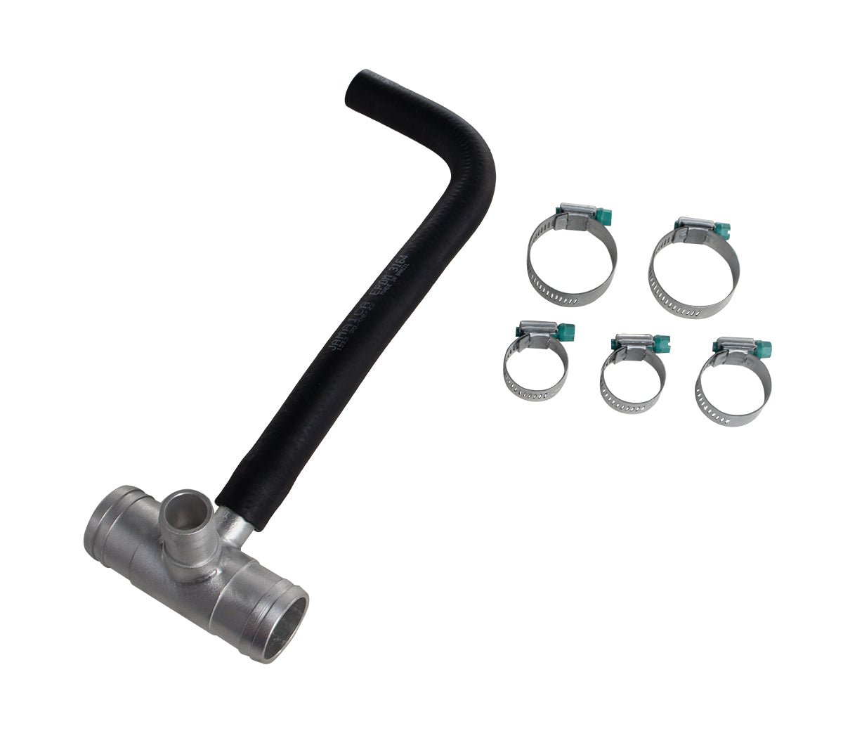 Kit Mangueira Automotiva + Conexão Alumínio + Abraçadeiras