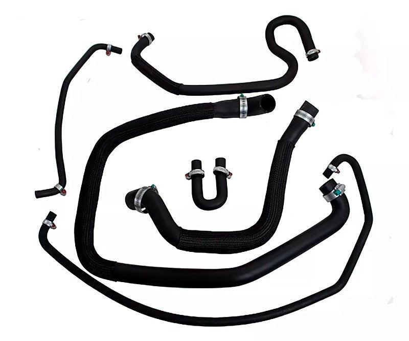 Kit Mangueira Arrefecimento Ford Focus 1.6 Zetec Rocam Flex - Paraiso das Mangueiras