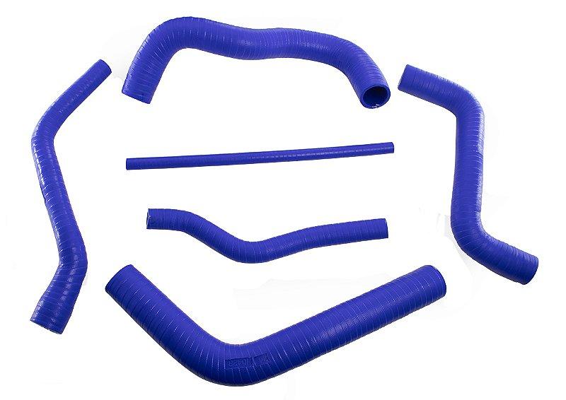 Kit Mangueira Gol Bola G3 Motor Ap Azul Silicone - Paraiso das Mangueiras