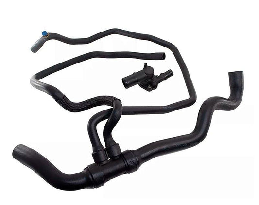 Kit Mangueira Inferior Radiador + Válvula Sandero 1.0 16v - Paraiso das Mangueiras