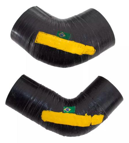 Kit Mangueira Intercooler Frontier X - terra Mwm 2.8 Silicone - Paraiso das Mangueiras