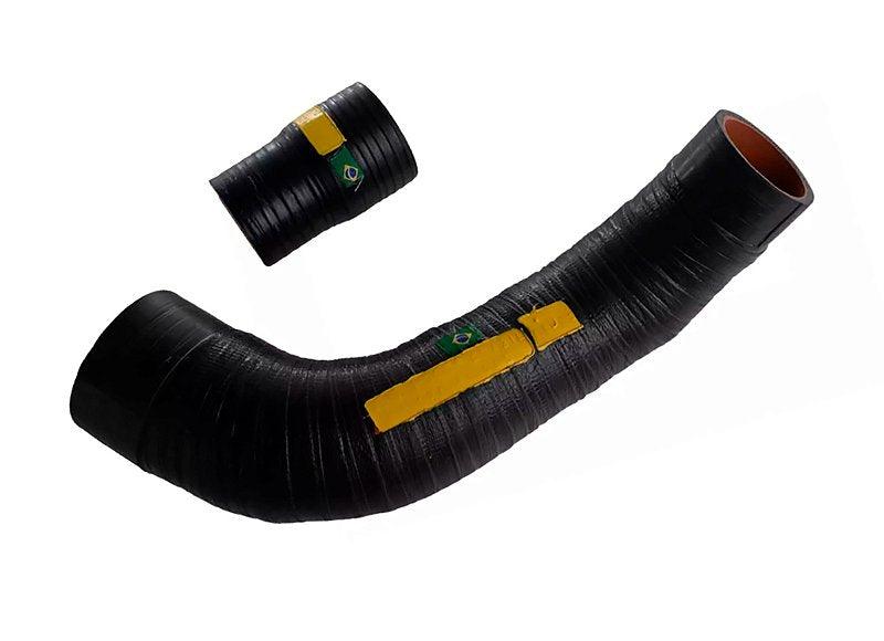 Kit Mangueiras Intercooler Transit Siliconada Cc11/6c646dd - Paraiso das Mangueiras