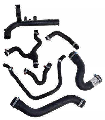 Kit Mangueiras Radiador Corsa 1998 A 2002 C/ Ar Quente - Paraiso das Mangueiras