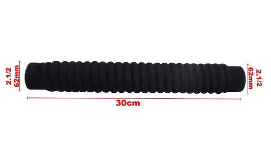 Mangueira Adaptação Água Ar Intercooler 2 1/2 X 62mm 30cm - Paraiso das Mangueiras