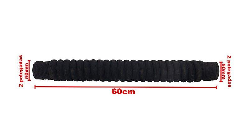 Mangueira Adaptação Água Ar Intercooler 2Pol X 50mm 60cm - Paraiso das Mangueiras