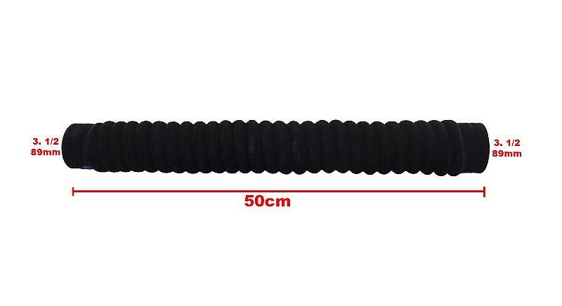 Mangueira Adaptação Água / Ar Intercooler 3 1/2 89mm X 70cm - Paraiso das Mangueiras