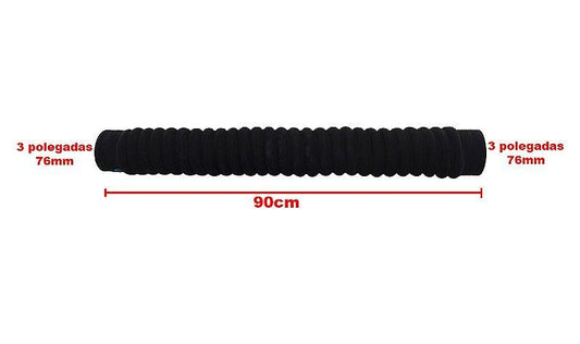 Mangueira Adaptação Água / Ar Intercooler 3Pol 76mm X 90cm - Paraiso das Mangueiras
