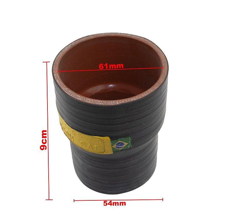 Mangueira Adaptação Intercooler 54mmX63mmX9cm - Paraiso das Mangueiras Imagem principal do produto
