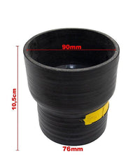 Mangueira Adaptação Intercooler 93mmX78mmX10cm - Paraiso das Mangueiras