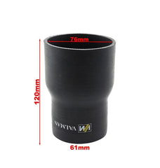 Mangueira Adaptação Intercooler Redução 61x76x112 Siliconada - Paraiso das Mangueiras