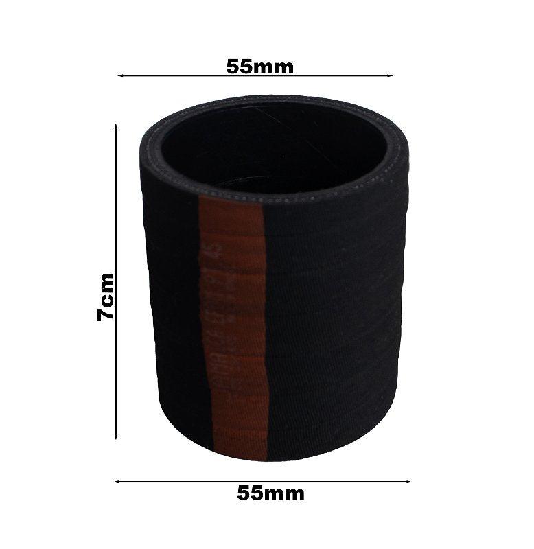 Mangueira Adaptação Universal Intercooler Turbina Bocal 55mm - Paraiso das Mangueiras