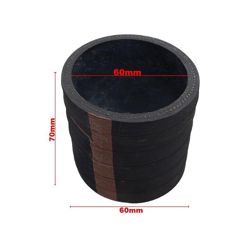 Mangueira Adaptação Universal Intercooler Turbina Bocal 60mm - Paraiso das Mangueiras Imagem principal do produto