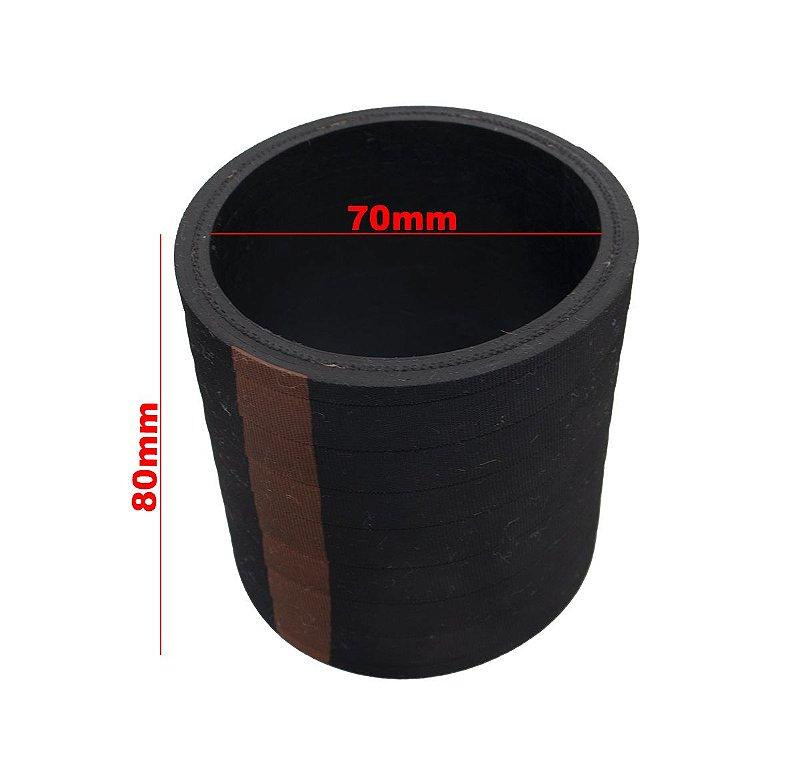 Mangueira Adaptação Universal Turbina Intercooler Boca 70mm - Paraiso das Mangueiras