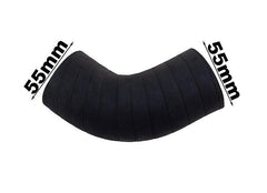 Mangueira Cotovelo Intercooler Turbina 2 polegadas 55mm - Paraiso das Mangueiras