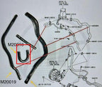 Mangueira Direção Hidraulica Corolla 1.6 1.8 16v Menor - Paraiso das Mangueiras