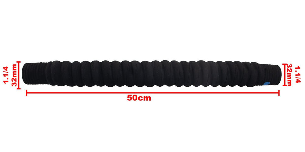 Mangueira Flexível Lonada Água Ar 1.1/4 32mmx50cm - Paraiso das Mangueiras