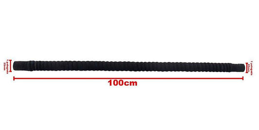 Mangueira Flexível Lonada Água Ar 1POL 25mm X 100cm - Paraiso das Mangueiras