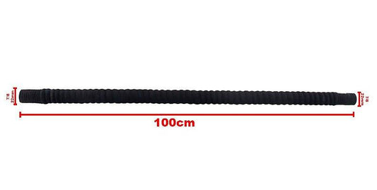 Mangueira Flexível Lonada Água Ar 7/8 22mm X 100cm - Paraiso das Mangueiras