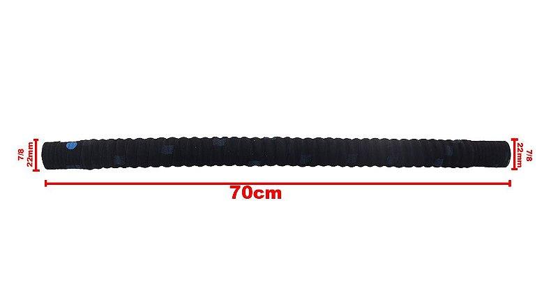 Mangueira Flexível Lonada Água Ar 7/8 22mmX70cm - Paraiso das Mangueiras