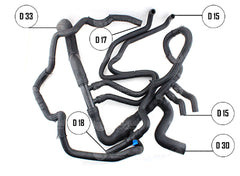 Mangueira Inferior Radiador Duster 2.0 16v F4r 215012744r - Paraiso das Mangueiras