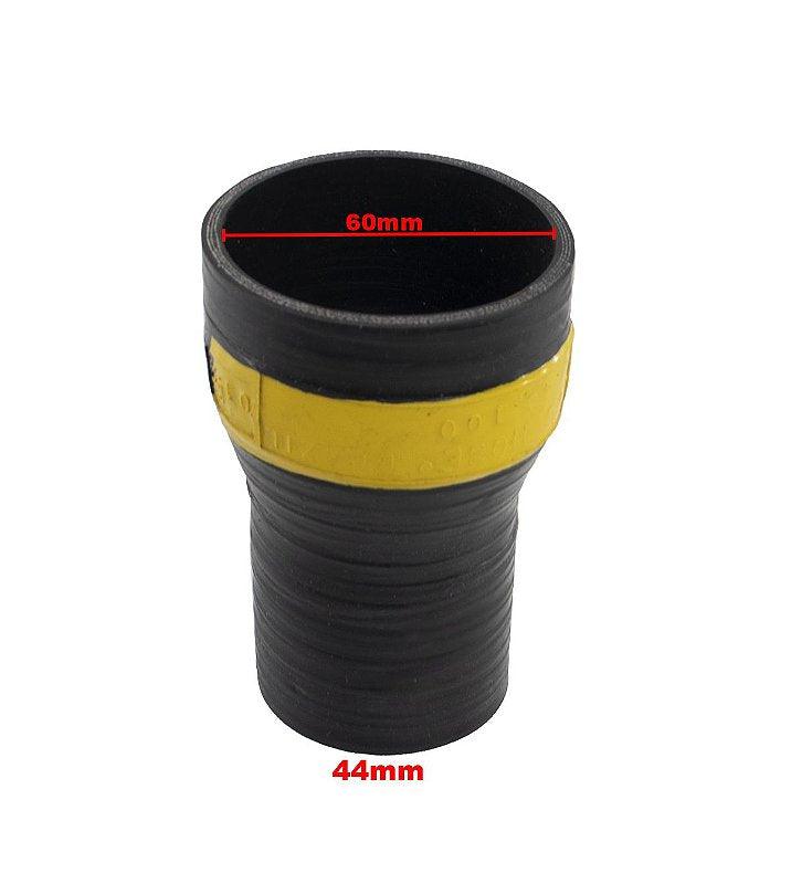 Mangueira Intercooler Adaptação 60mm X 44mm Siliconada - Paraiso das Mangueiras Imagem principal do produto