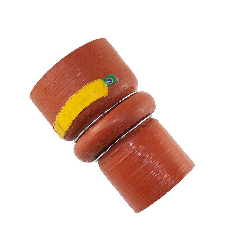 Mangueira Intercooler Adaptação 76mm X 100mm Siliconada - Paraiso das Mangueiras Imagem principal do produto